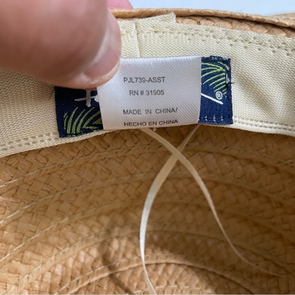 Panama Jack Women's Sun Hat - Straw Paper Braid - Picture 7 of 10